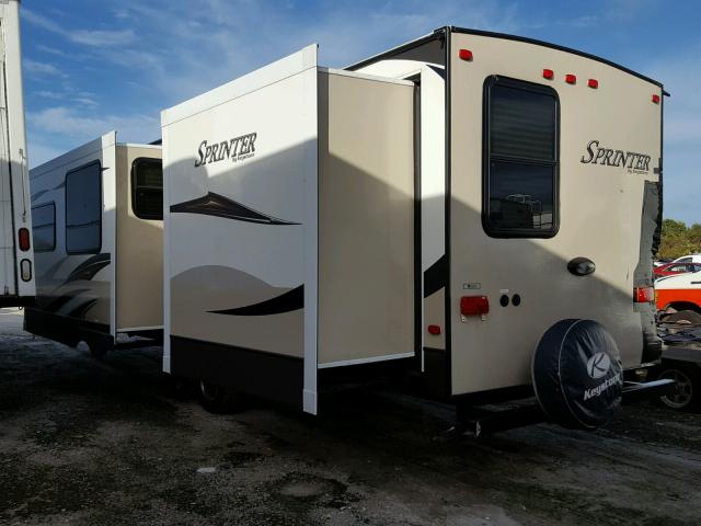 4YDT31624E1530215 - 2014 KEYSTONE SPRINTER TWO TONE photo 3