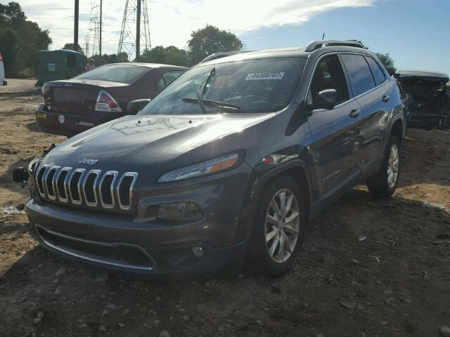 1C4PJLDS7FW591412 - 2015 JEEP CHEROKEE L CHARCOAL photo 2