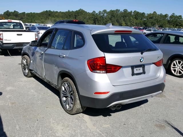 WBAVM5C57DVV90427 - 2013 BMW X1 SILVER photo 3