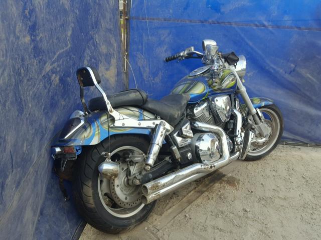 1HFSC46042A006627 - 2002 HONDA VTX1800 C BLUE photo 4