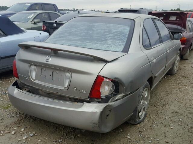 3N1CB51D94L855653 - 2004 NISSAN SENTRA 1.8 GRAY photo 4