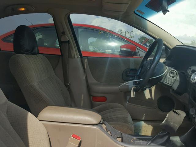 1G2WP52K41F172049 - 2001 PONTIAC GRAND PRIX Білий фото 5