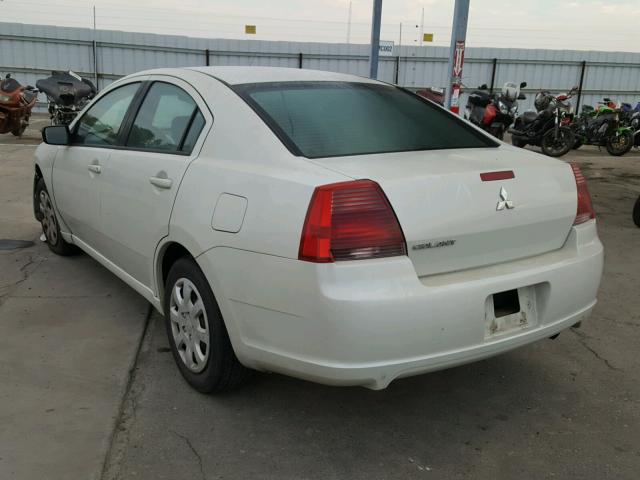 4A3AB36FX7E069316 - 2007 MITSUBISHI GALANT ES CREAM photo 3