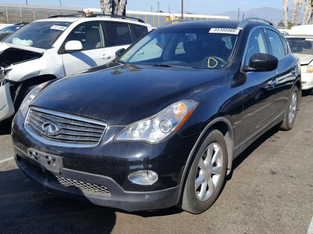 JN1AJ0HP0AM700018 - 2010 INFINITI EX35 BASE BLACK photo 2