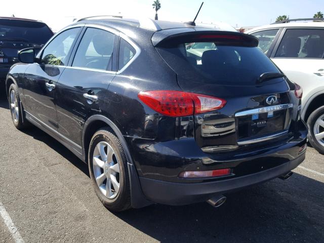 JN1AJ0HP0AM700018 - 2010 INFINITI EX35 BASE BLACK photo 3