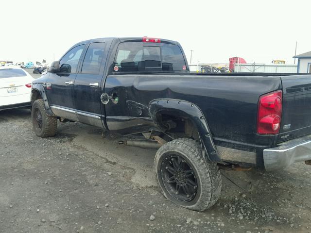 3D7KS28A38G178090 - 2008 DODGE RAM 2500 S BLACK photo 3