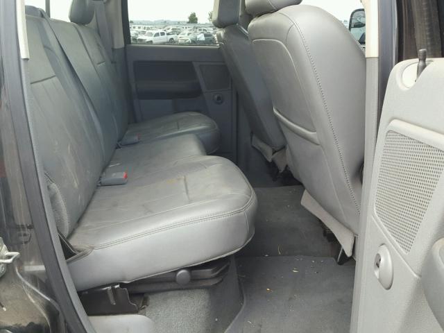 3D7KS28A38G178090 - 2008 DODGE RAM 2500 S BLACK photo 6