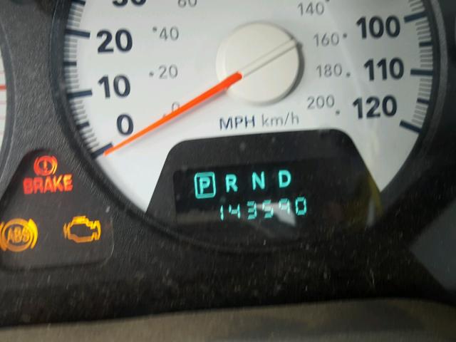 3D7KS28A38G178090 - 2008 DODGE RAM 2500 S BLACK photo 8