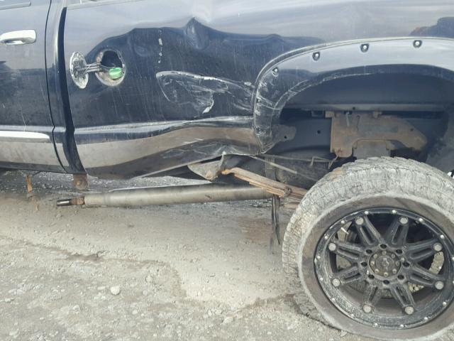 3D7KS28A38G178090 - 2008 DODGE RAM 2500 S BLACK photo 9