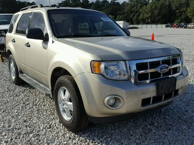 1FMCU0D72BKC10255 - 2011 FORD ESCAPE GOLD photo 1