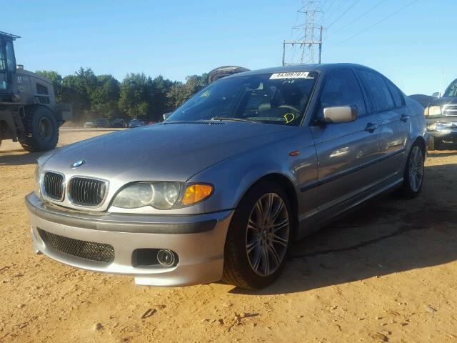 WBAEV53494KM05655 - 2004 BMW 330 I GRAY photo 2