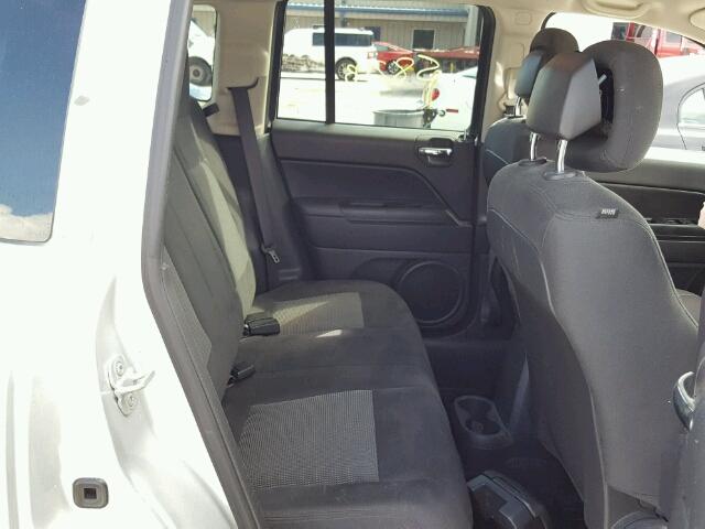1C4NJCBA1ED552407 - 2014 JEEP COMPASS SP SILVER photo 6