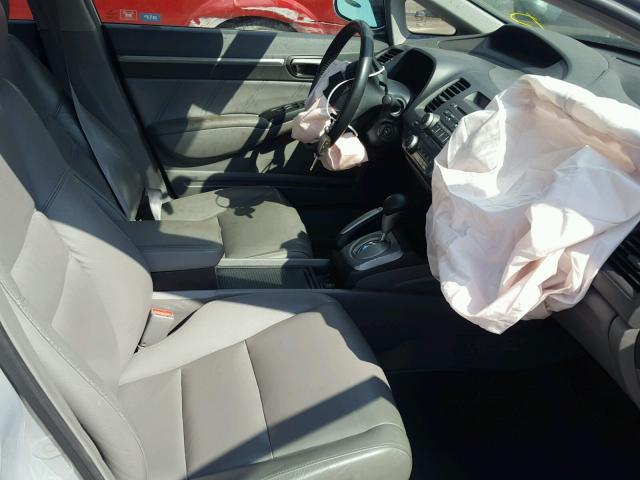 2HGFA1F95BH522836 - 2011 HONDA CIVIC EXL ვერცხლისფერი ფოტო 5