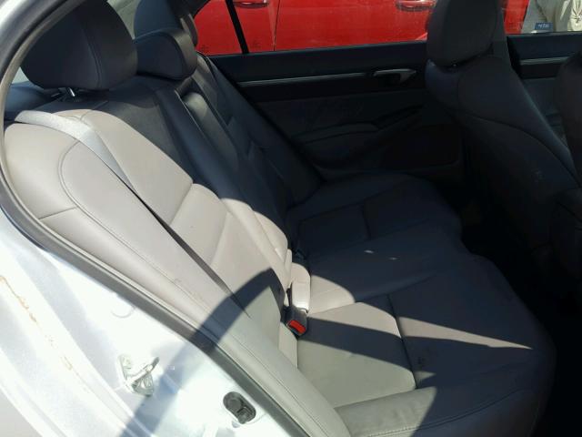 2HGFA1F95BH522836 - 2011 HONDA CIVIC EXL ვერცხლისფერი ფოტო 6