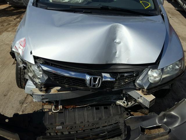 2HGFA1F95BH522836 - 2011 HONDA CIVIC EXL ვერცხლისფერი ფოტო 7