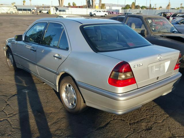 WDBHA24G9XA779257 - 1999 MERCEDES-BENZ C 230 GRAY photo 3