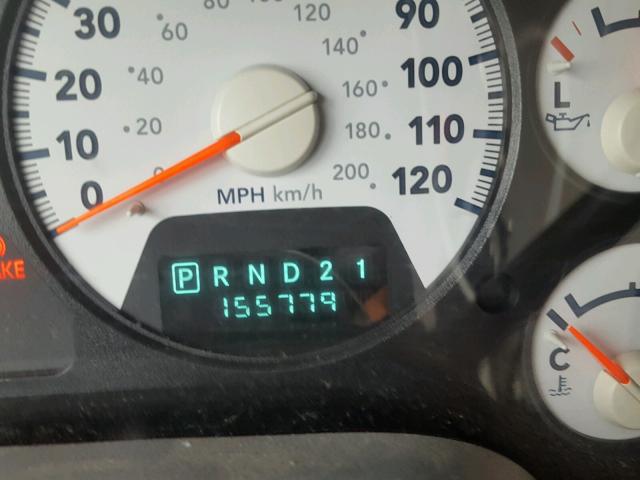 3D7KS28D86G148882 - 2006 DODGE RAM 2500 S BLUE photo 8