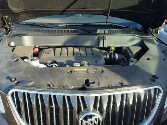 5GAKVCKD9HJ203603 - 2017 BUICK ENCLAVE BROWN photo 7