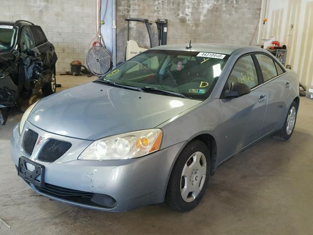 1G2ZF57B584288231 - 2008 PONTIAC G6 VALUE L GRAY photo 2