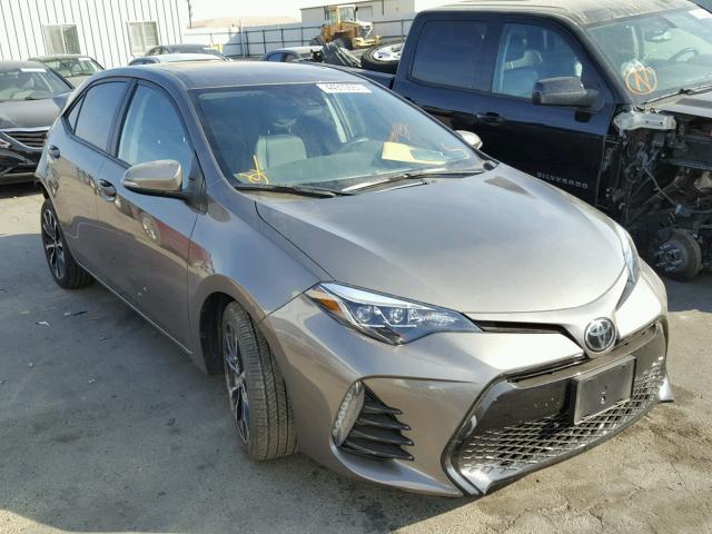 2T1BURHE8HC802928 - 2017 TOYOTA COROLLA L CHARCOAL photo 1