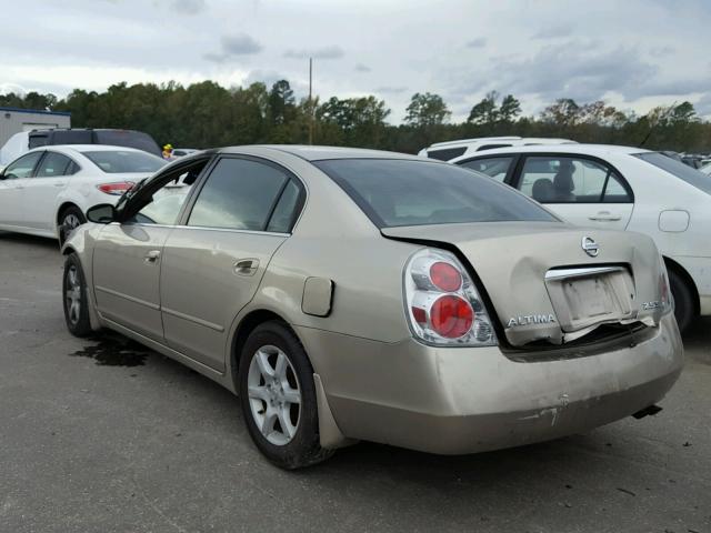 1N4AL11D16C171890 - 2006 NISSAN ALTIMA S GOLD photo 3