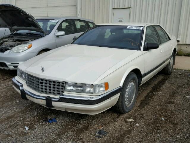 1G6KS53B5NU832997 - 1992 CADILLAC SEVILLE WHITE photo 2