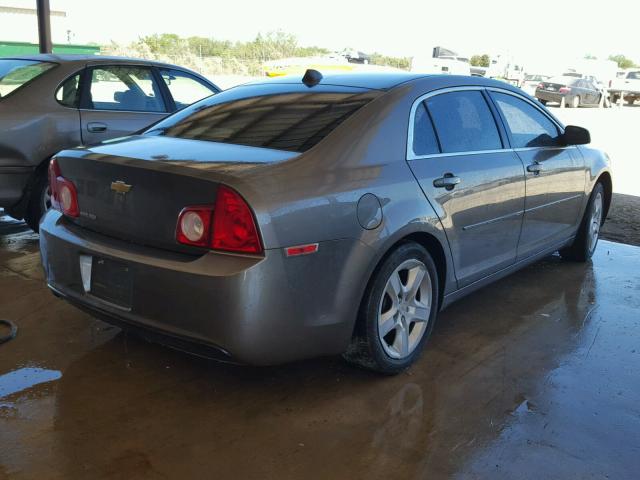 1G1ZB5E06CF153483 - 2012 CHEVROLET MALIBU LS BROWN photo 4