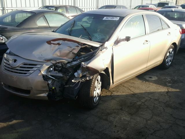 4T1BE46K78U219824 - 2008 TOYOTA CAMRY CE BROWN photo 2