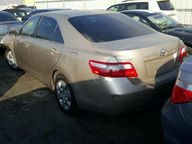 4T1BE46K78U219824 - 2008 TOYOTA CAMRY CE BROWN photo 3