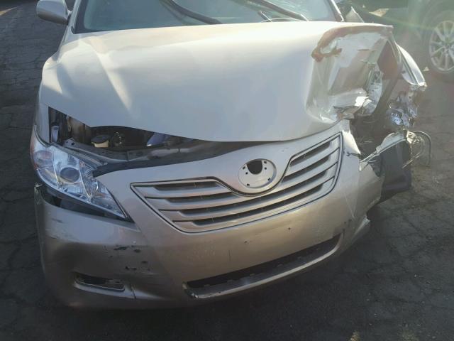 4T1BE46K78U219824 - 2008 TOYOTA CAMRY CE BROWN photo 7