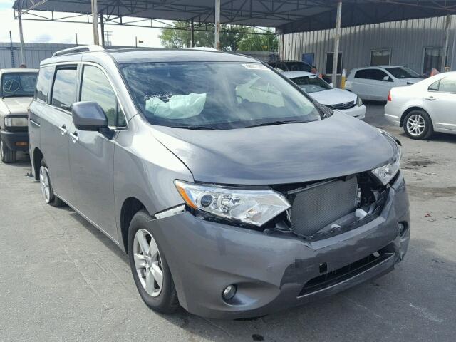 JN8AE2KP3H9165970 - 2017 NISSAN QUEST GRAY photo 1