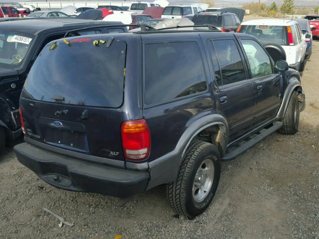 1FMZU73E91ZA28707 - 2001 FORD EXPLORER X BLUE photo 4