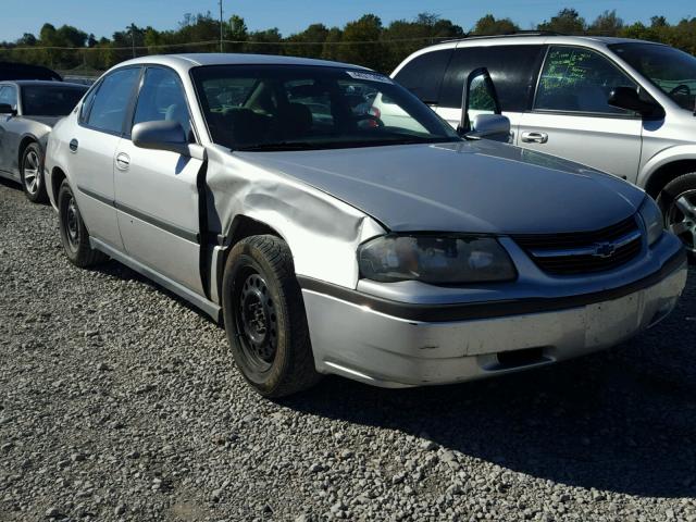 2G1WF52E239110629 - 2003 CHEVROLET IMPALA SILVER photo 1