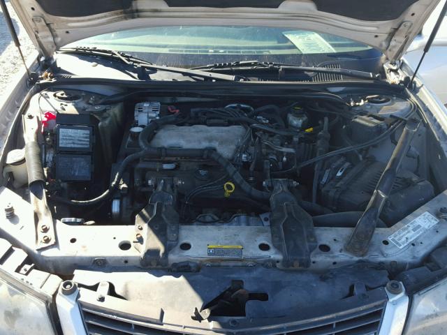 2G1WF52E239110629 - 2003 CHEVROLET IMPALA SILVER photo 7