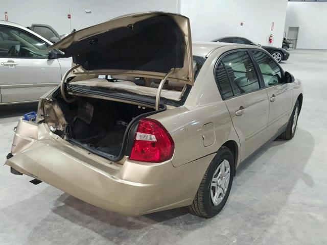 1G1ZS58F97F311255 - 2007 CHEVROLET MALIBU LS GOLD photo 4