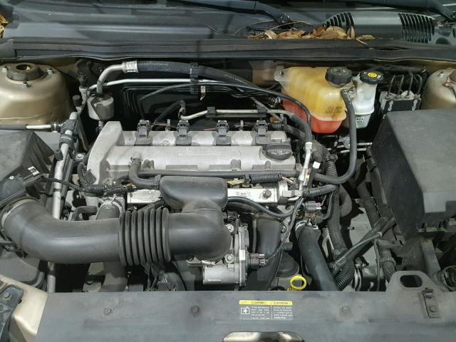 1G1ZS58F97F311255 - 2007 CHEVROLET MALIBU LS ოქროსფერი ფოტო 7