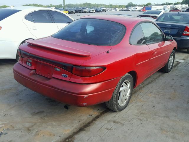 3FAFP113X1R158096 - 2001 FORD ESCORT ZX2 RED photo 4