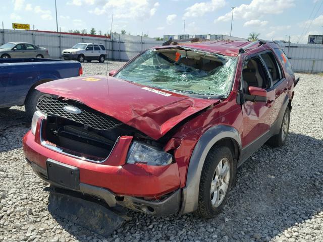 1FMZK02136GA38762 - 2006 FORD FREESTYLE RED photo 2