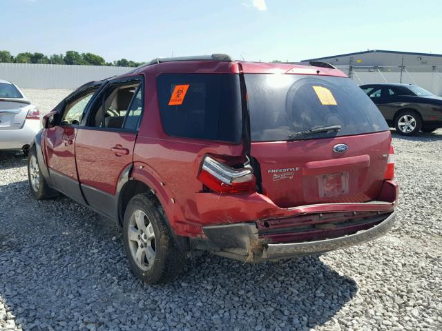 1FMZK02136GA38762 - 2006 FORD FREESTYLE RED photo 3