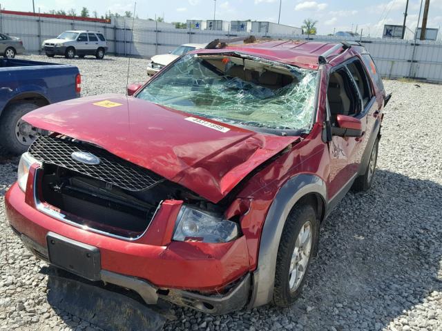1FMZK02136GA38762 - 2006 FORD FREESTYLE RED photo 9