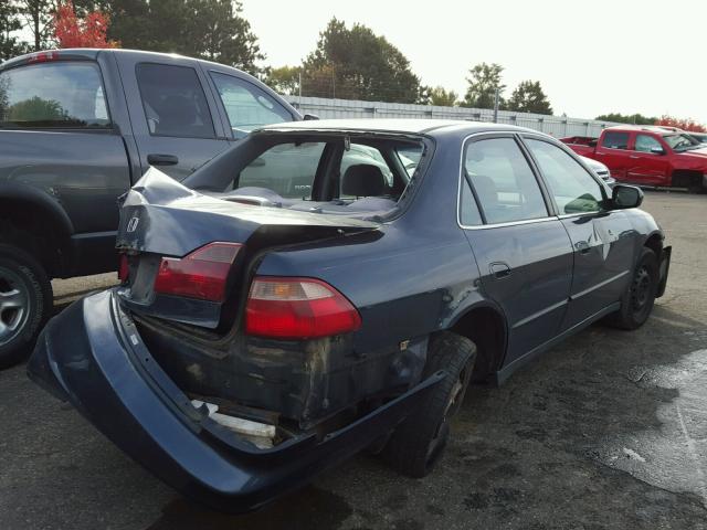 1HGCG5648YA041693 - 2000 HONDA ACCORD BLUE photo 4