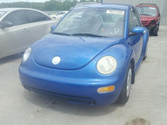 3VWBP21C73M436366 - 2003 VOLKSWAGEN NEW BEETLE ლურჯი ფოტო 2