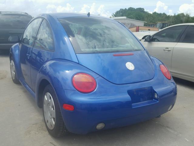3VWBP21C73M436366 - 2003 VOLKSWAGEN NEW BEETLE ლურჯი ფოტო 3