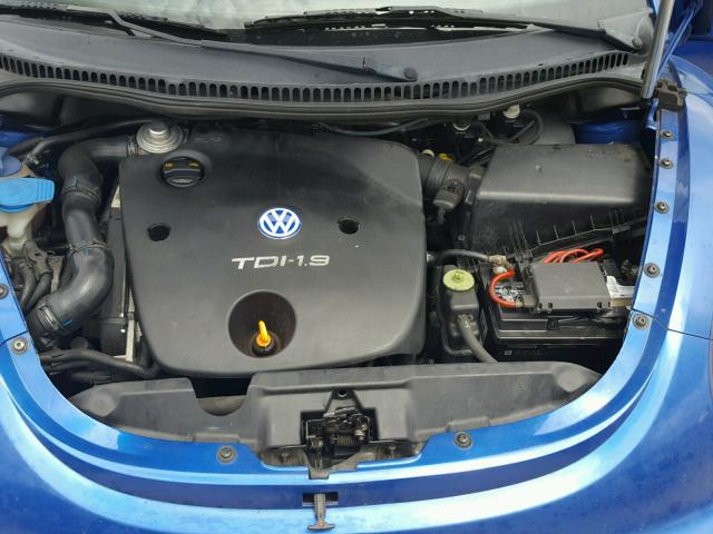 3VWBP21C73M436366 - 2003 VOLKSWAGEN NEW BEETLE ლურჯი ფოტო 7