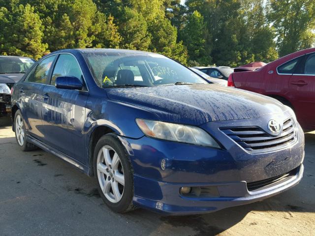 4T1BE46K58U248917 - 2008 TOYOTA CAMRY CE BLUE photo 1