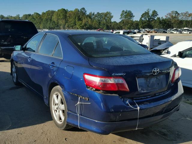 4T1BE46K58U248917 - 2008 TOYOTA CAMRY CE BLUE photo 3