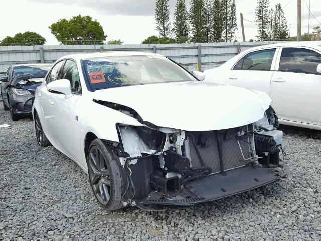 JTHBA1D2XG5004706 - 2016 LEXUS IS 200T WHITE photo 1