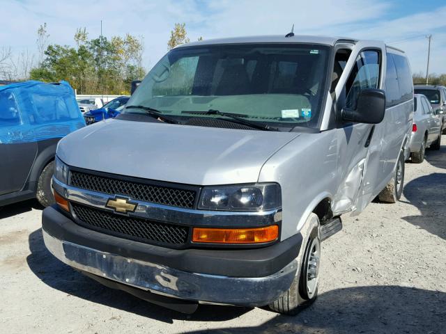 1GNWGRFF2F1115327 - 2015 CHEVROLET EXPRESS G2 BEIGE photo 2