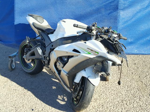 JKAZXCR15HA005694 - 2017 KAWASAKI ZX1000 R WHITE photo 1