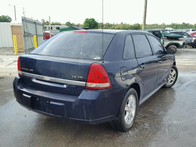 1G1ZT64824F215344 - 2004 CHEVROLET MALIBU MAX Синий фото 4